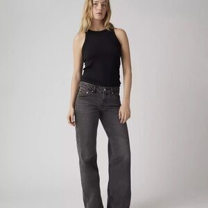 Levi’s Low Loose black jeans